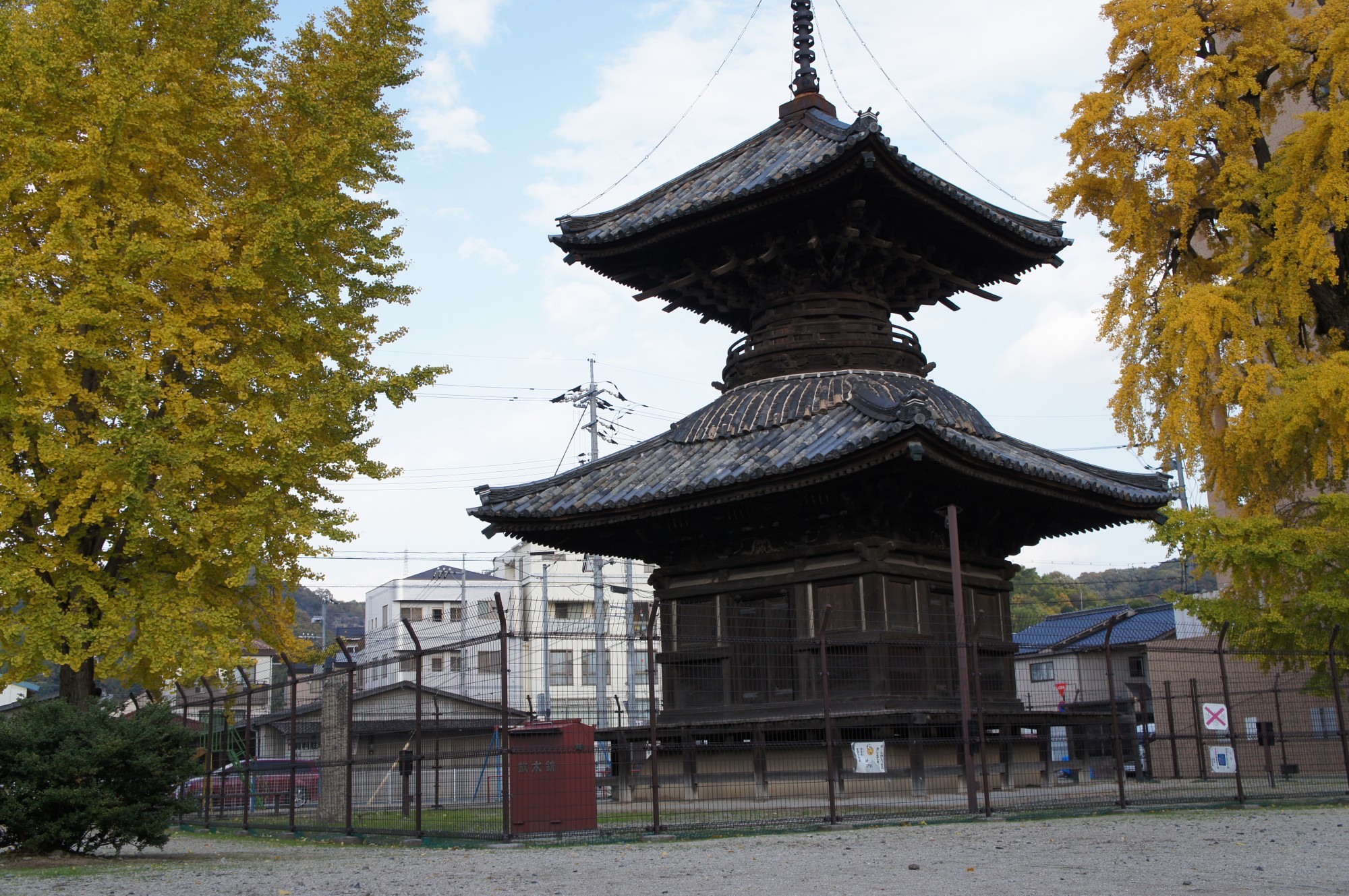 Photo: Two-Story Pagoda at Henjo Temple