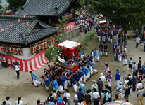 写真：神島天神祭