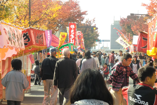 写真：いちょうまつり